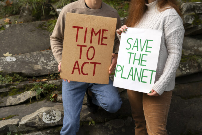 Protest klimatyczny w Zurychu